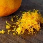 mandarin orange zest