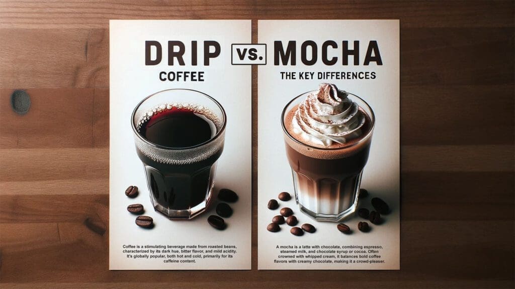 coffee vs mocha