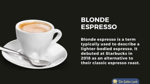 what is blonde espresso