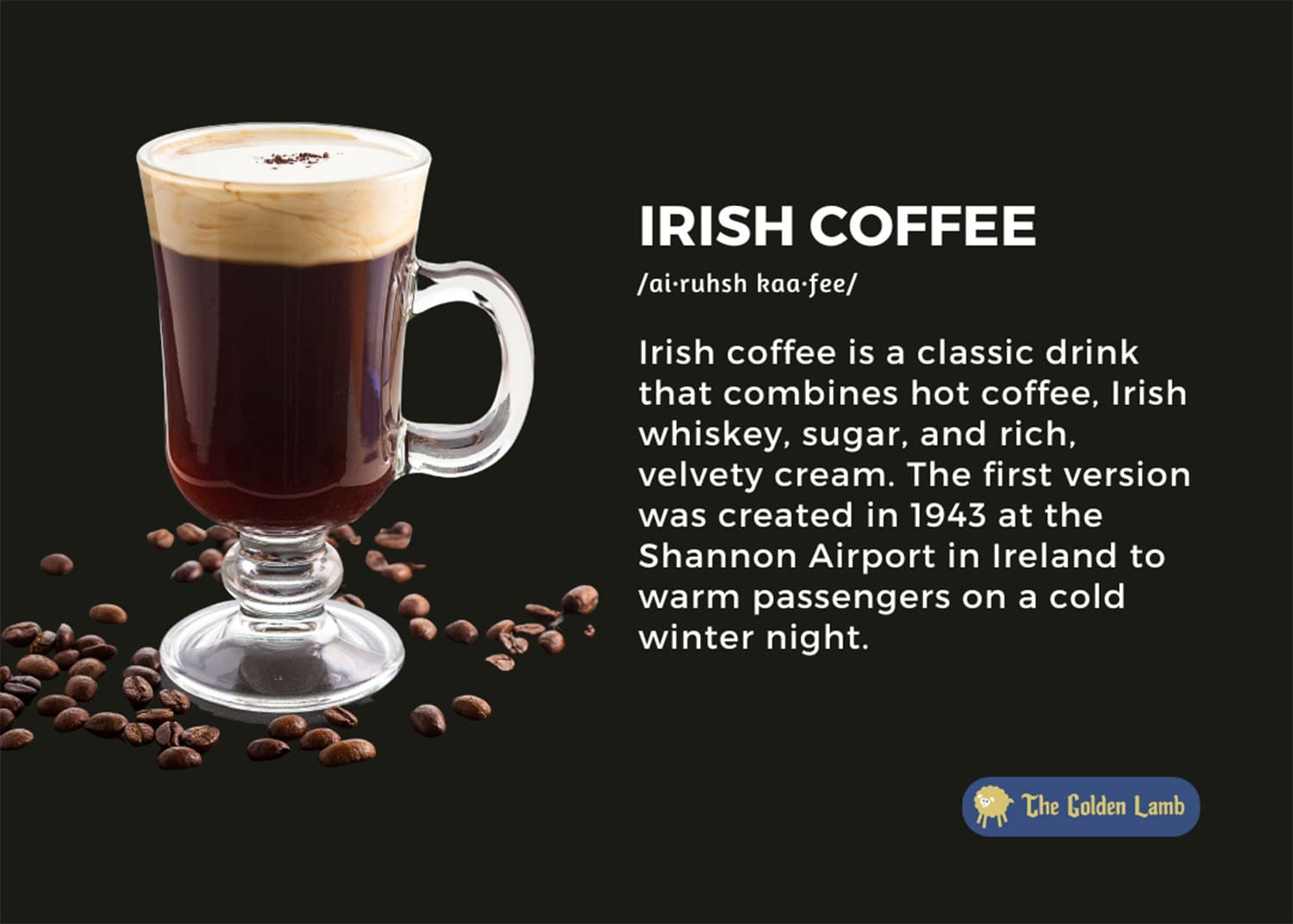 Irish coffee definition