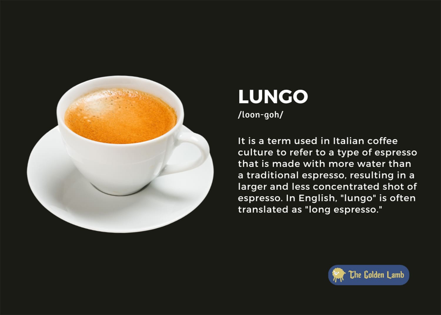 LUNGO DEFINITION