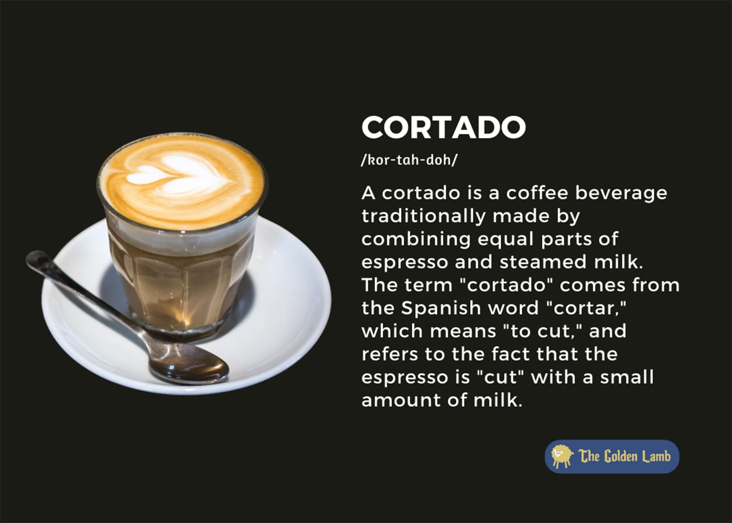 cortado definition