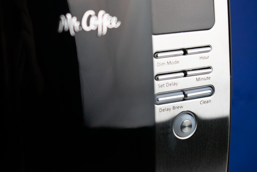 Mr coffee machine buttons