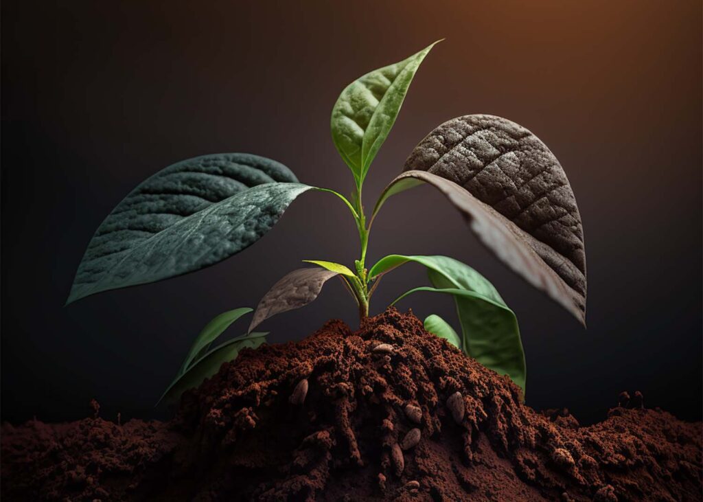 Volcano-Rich Soil For Growing Coffee