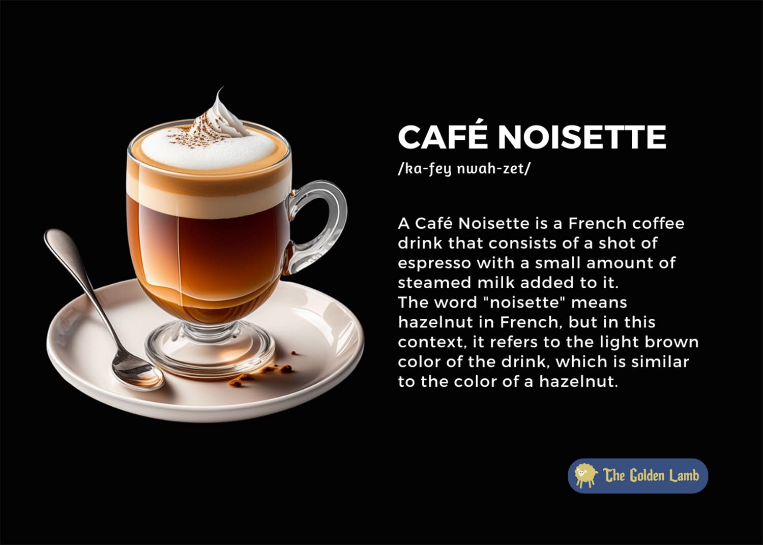 what is a cafe noisette