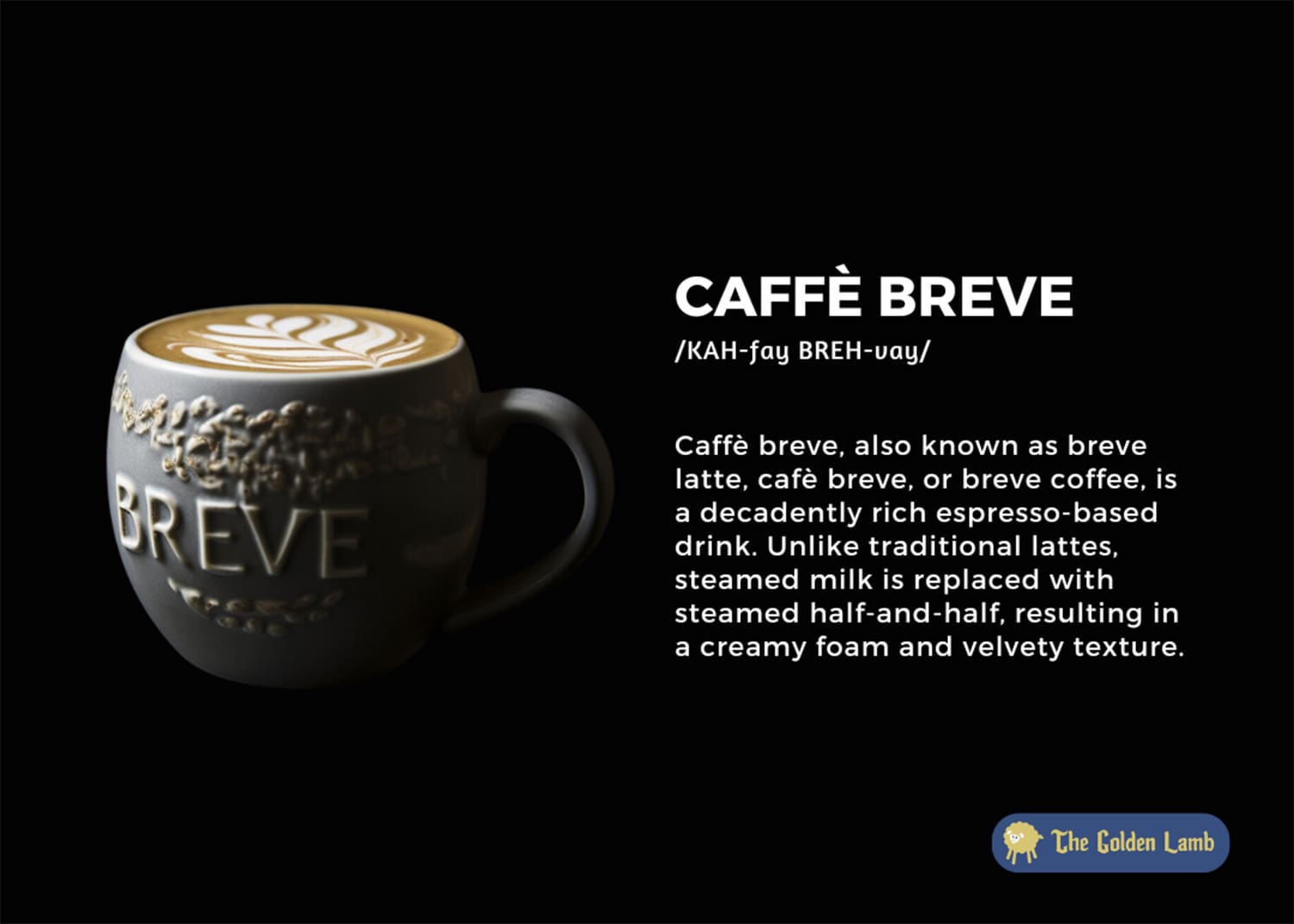 breve latte definition