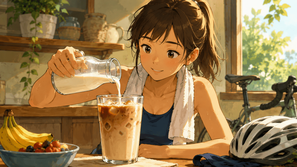 Coffee and Sweetened Milk: The Recovery Hack