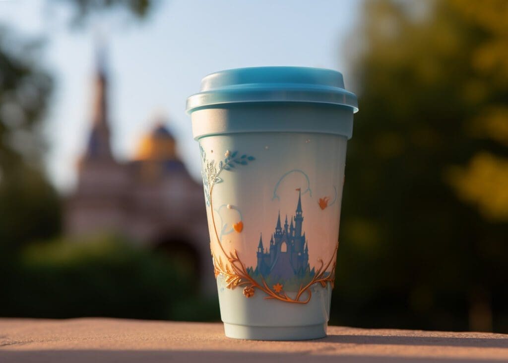 A Cinderella Latte cup concept