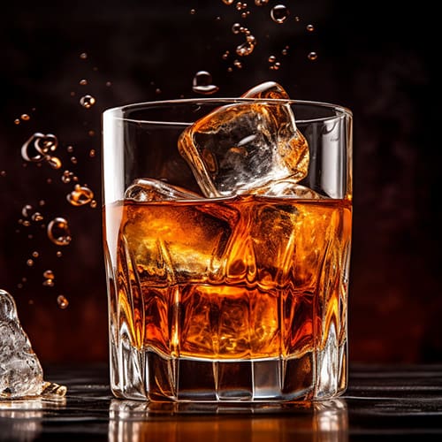 Dirty Russian cocktail
