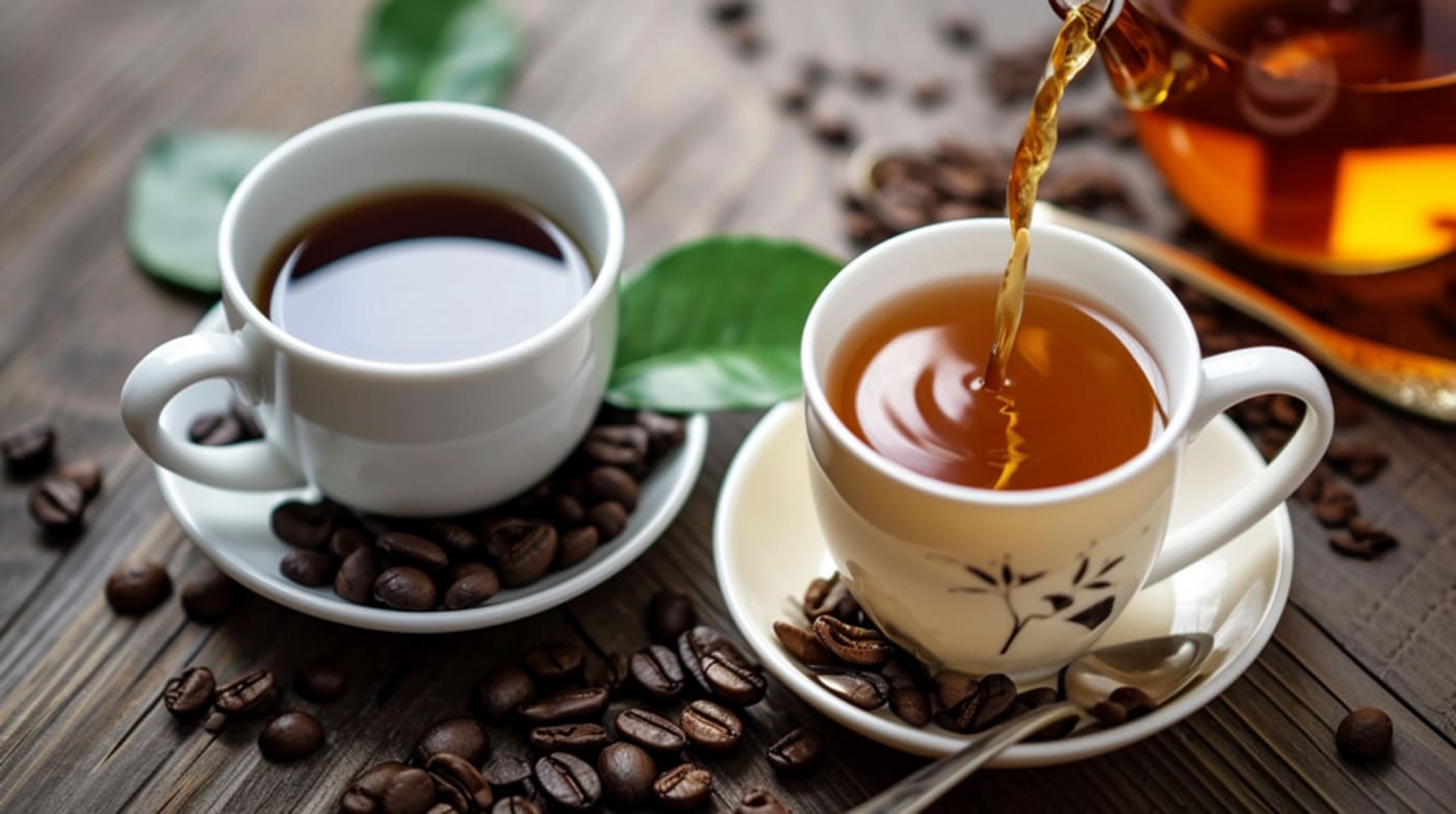 which is more acidic, coffee or tea