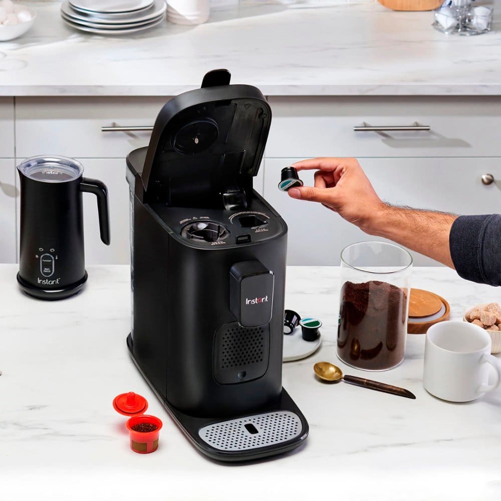 Instant Pot - Dual Pod 3-in-1 Coffee Maker 68oz, Compatible with Nespresso and K-Cups