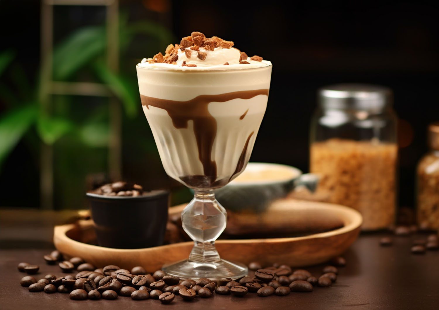 Amaretto-Coffee Freeze