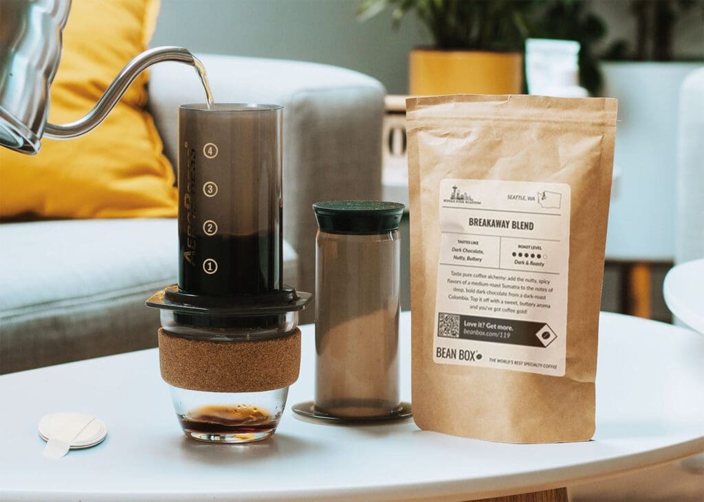 aeropress grinder settings
