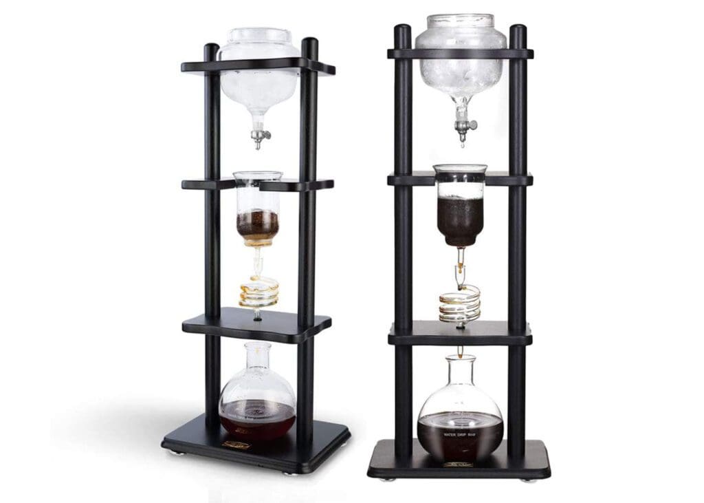 The Complete History of Kyoto-Style Coffee kyoto-style coffee maker tower