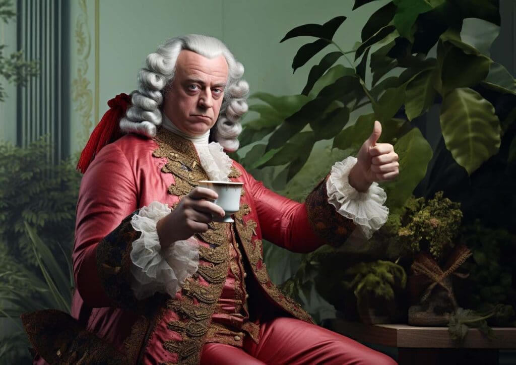 King Louis XV loved his coffee
