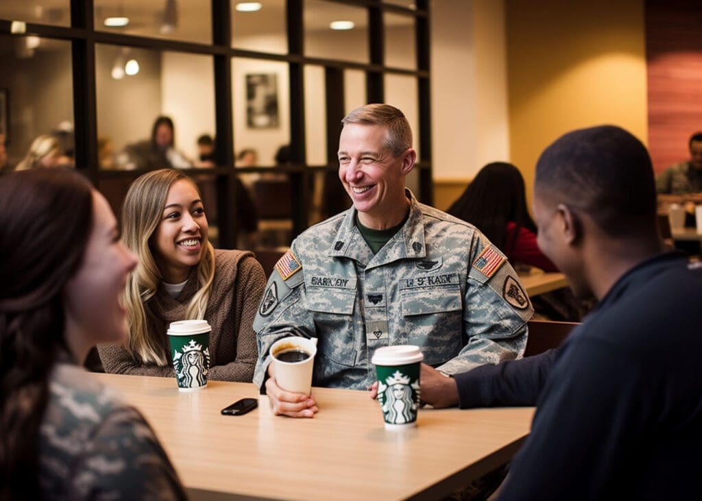 starbucks continues to honor vets with free college
