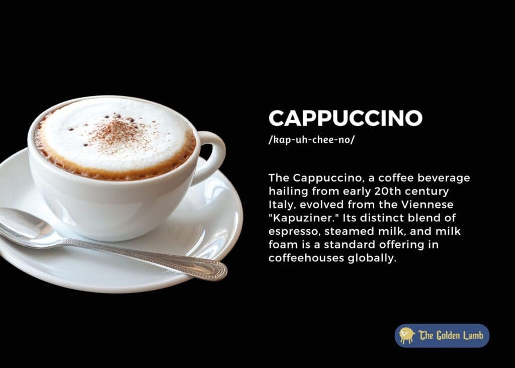 what is a cappuccino