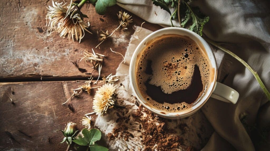 dandelion root coffee
