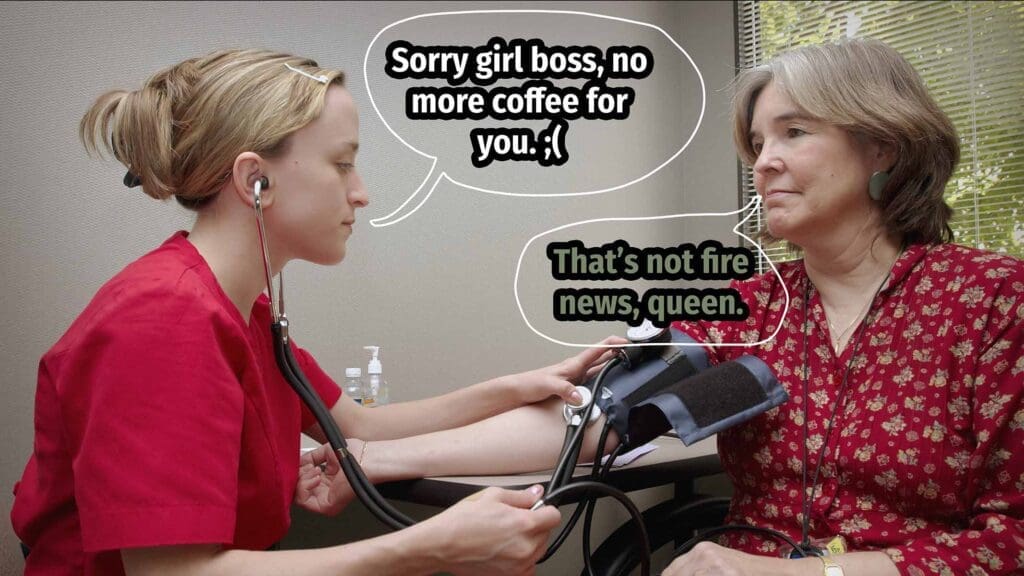 Will Coffee Raise Your Blood Pressure? Understanding the Link a nurse checking a woman's blood pressure