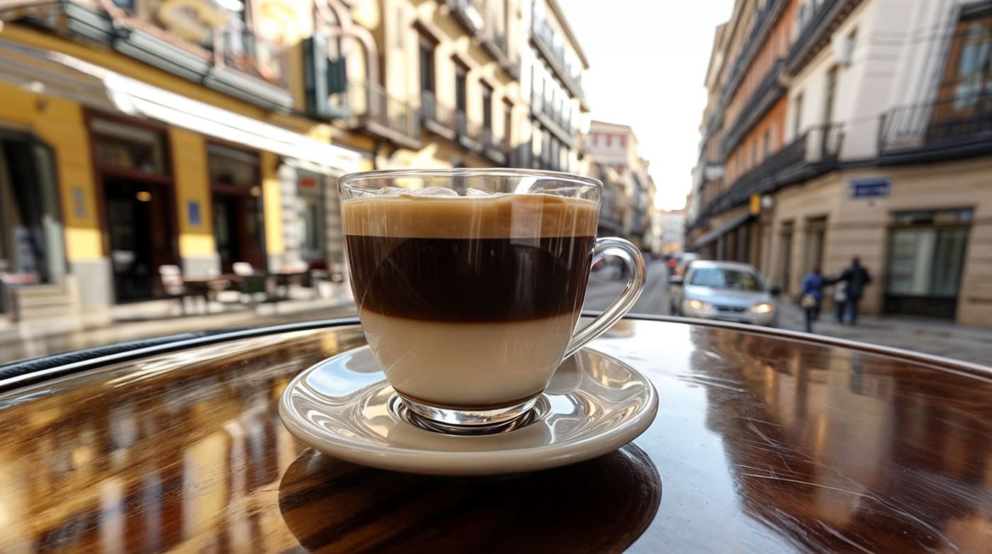 Caf&eacute; Bombon on the streets of Spain