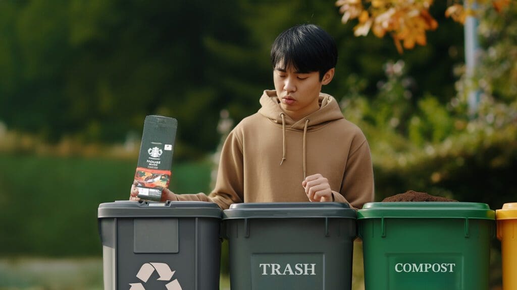 are coffee bags recyclable