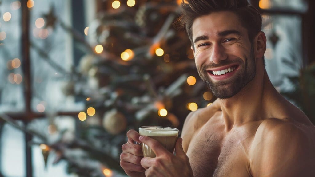 how to make homemade eggnog coffee recipe
