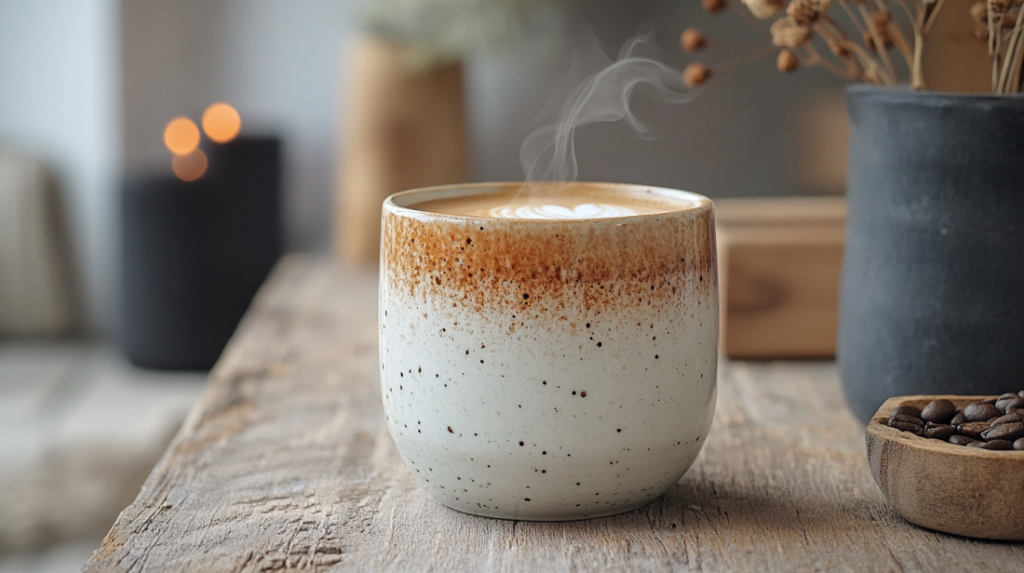 A Chagaccino In A Mug