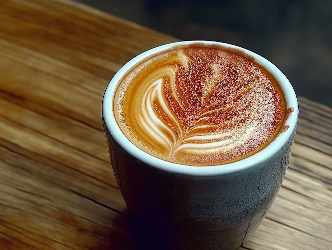piccolo latte piccolo latte on a countertop