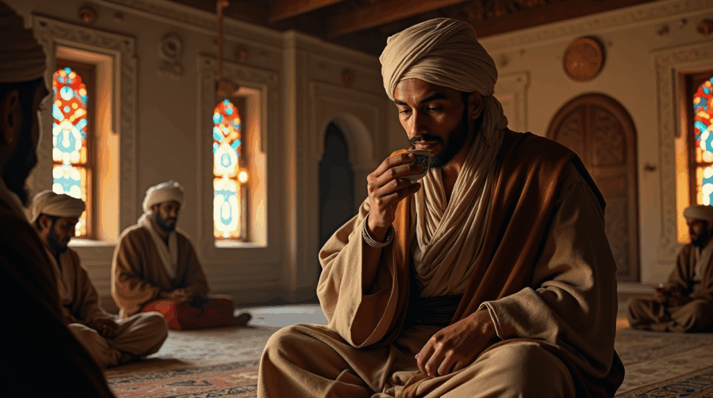 First Coffeehouses In Yemen