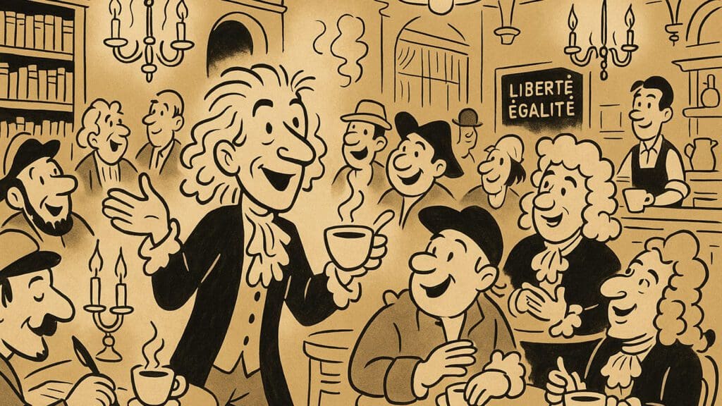 The History of Coffee in Europe: How Voltaire's 40-Cup Habit Fueled a Revolution