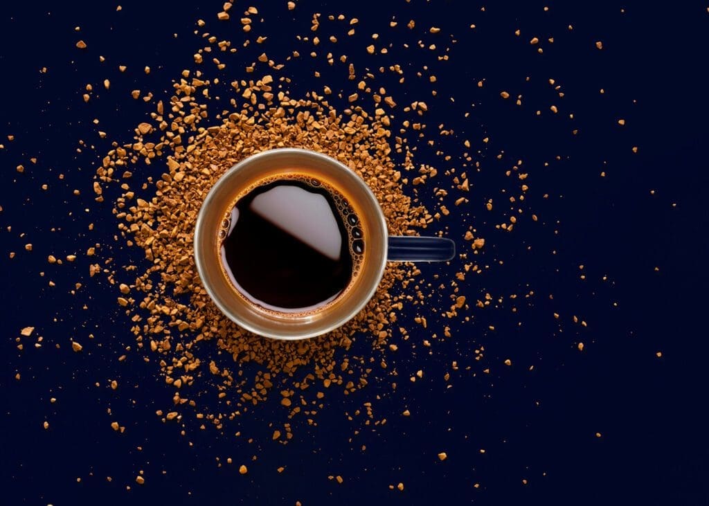 IncredaBrew Coffee Instant coffee granules and brewed coffee