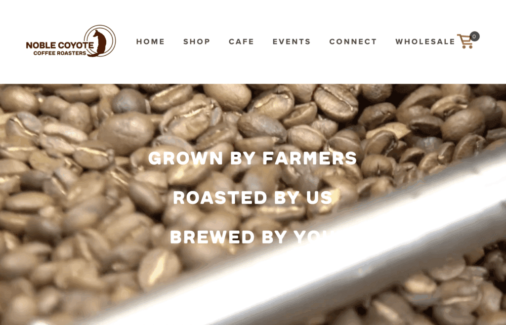 Noble Coyote Coffee Roasters is one of the Best Texas Coffee Roasters