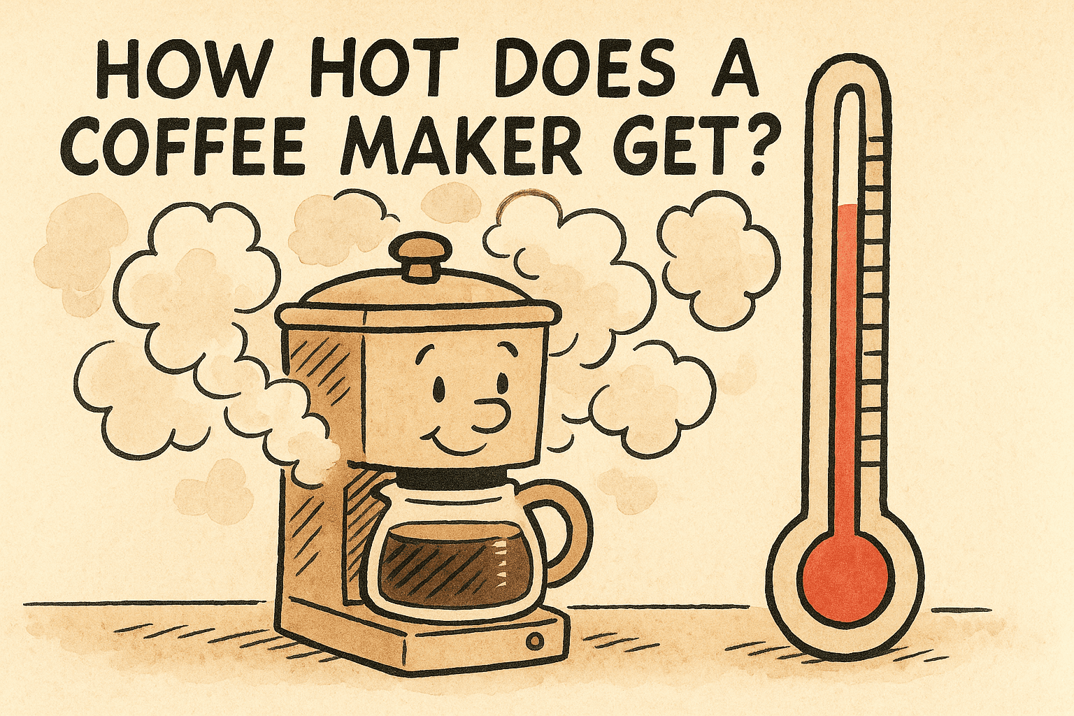 HOW HOT DOES A COFFEE MAKER GET