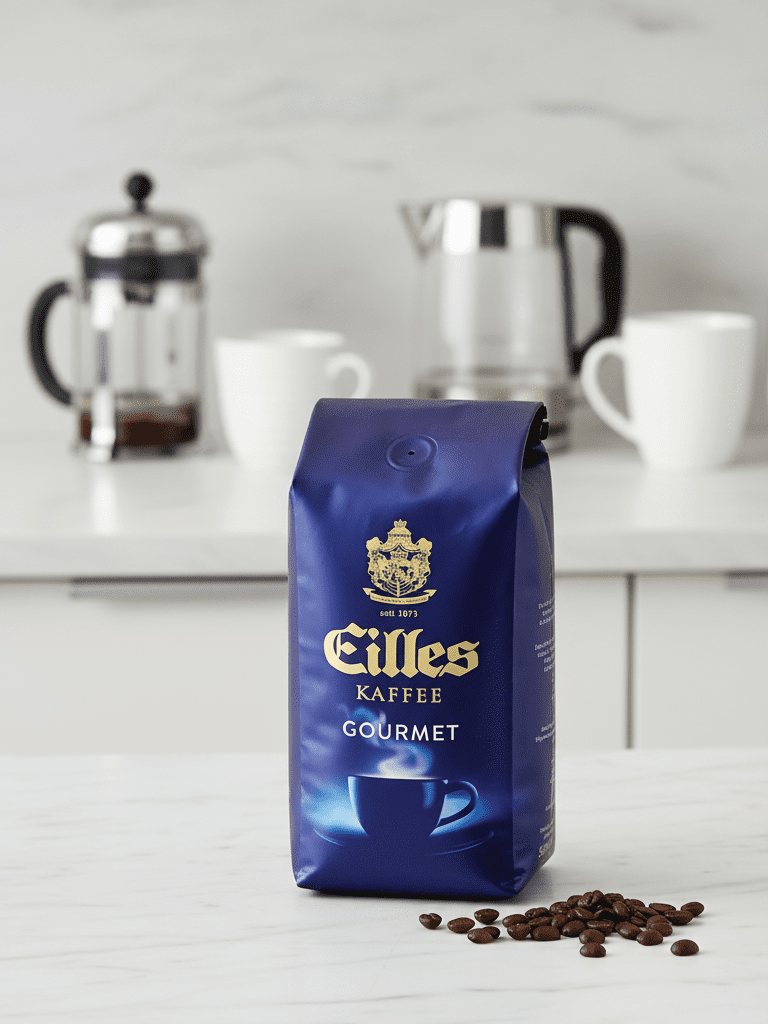 7 Best German Coffee Brands: Tchibo, Dallmayr & More Eilles Kaffee Gourmet coffee on a countertop