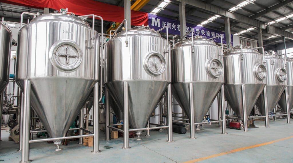 The Microbiology of Coffee Fermentation: How Microbes Create Flavor and Aroma Stainless steel coffee fermentation tanks in a processing facility.