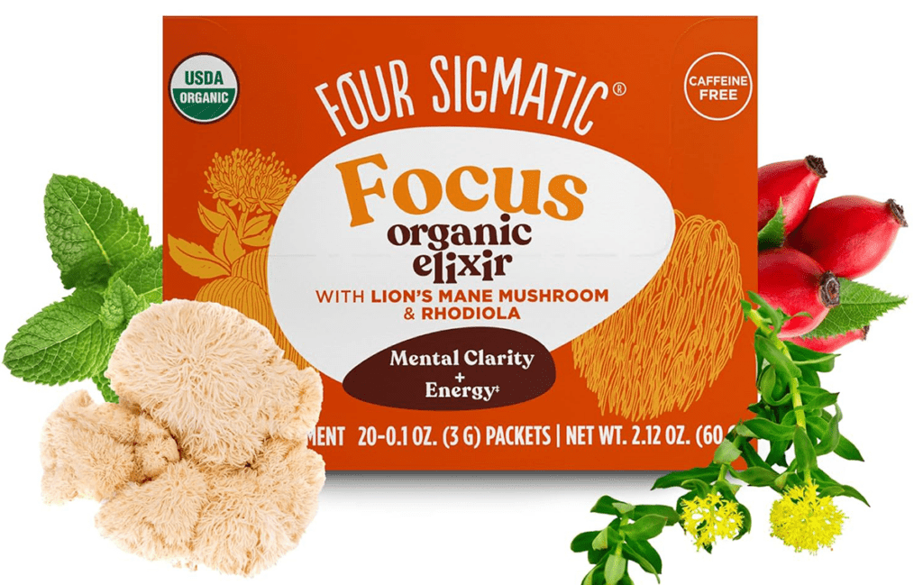 Focus Organic Elixir with Mushroom