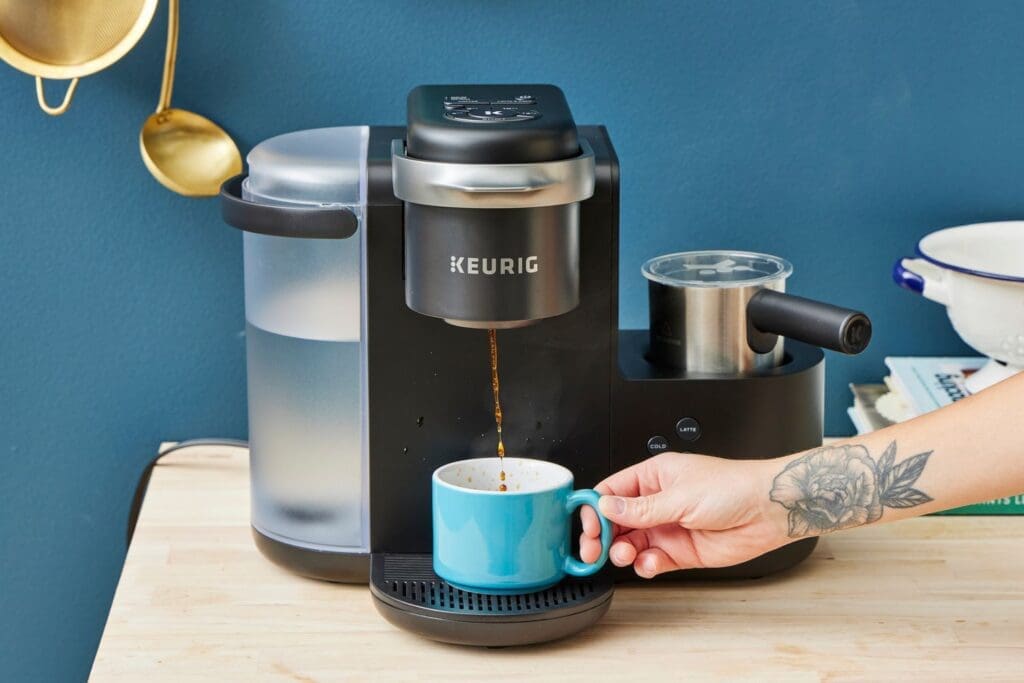 Yes, You Can Make Insanely Good Hot Chocolate in Your Coffee Maker Coffee brewing from a Keurig machine