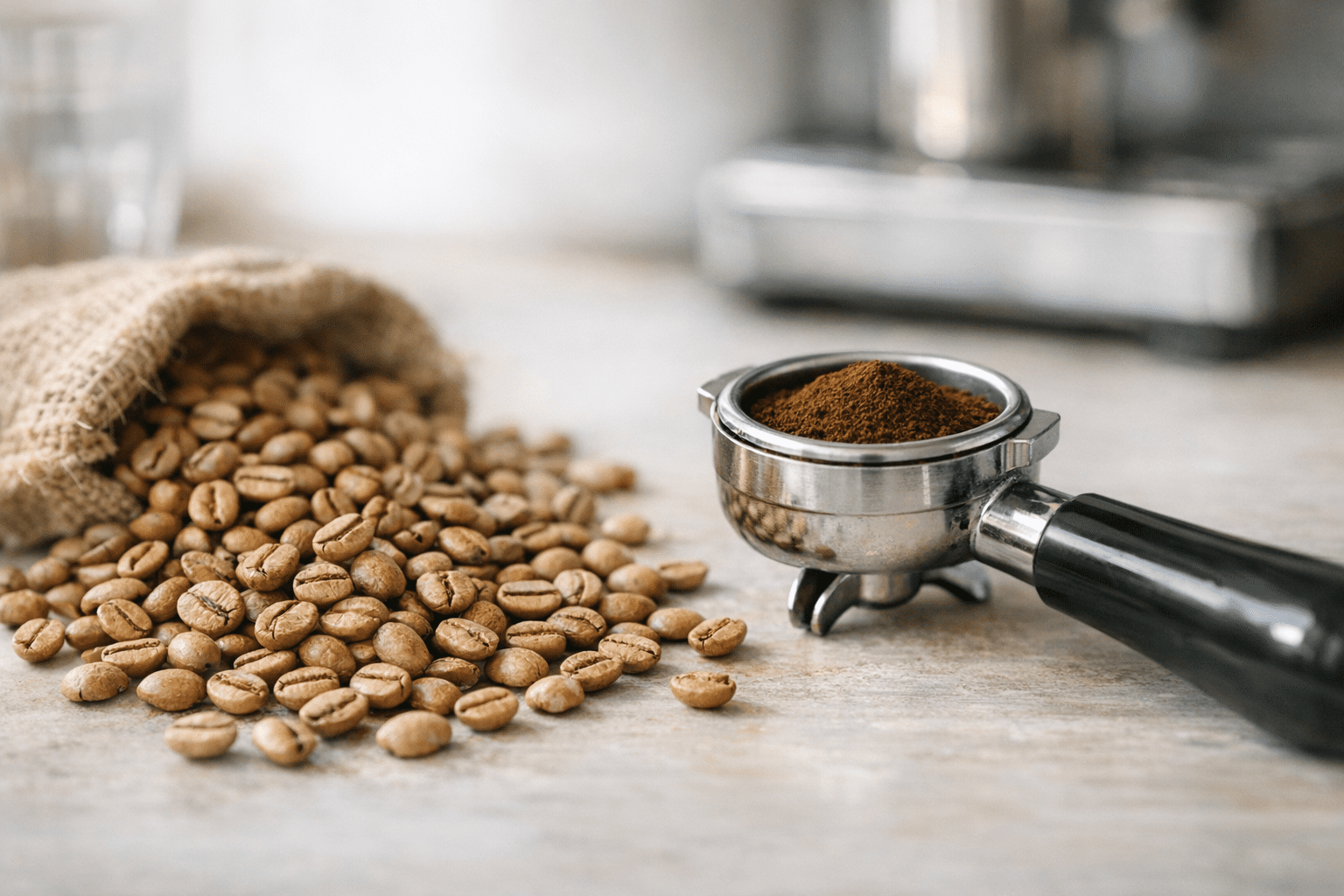 AI-generated supporting image about blonde espresso caffeine comparison