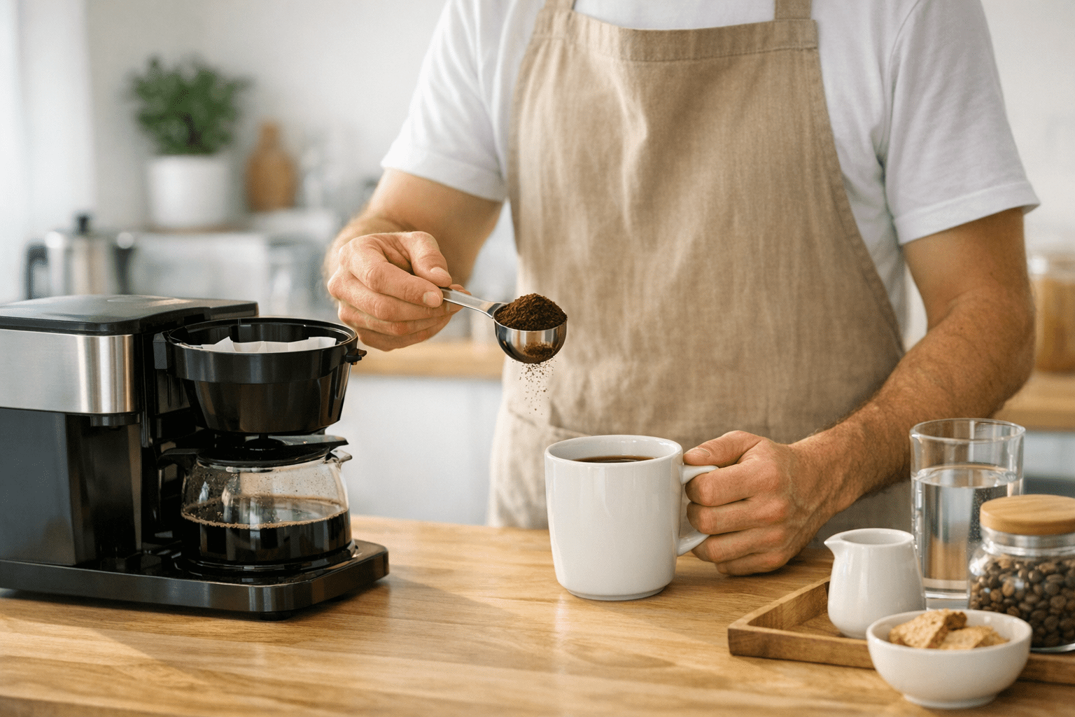 Ai-Generated Supporting Image About Sugar-Free Coffee Ordering