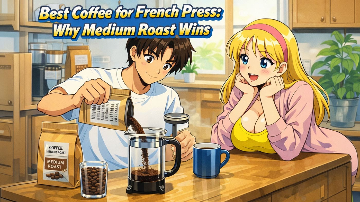 Best Coffee for French Press: Why Medium Roast Is the Sweet Spot