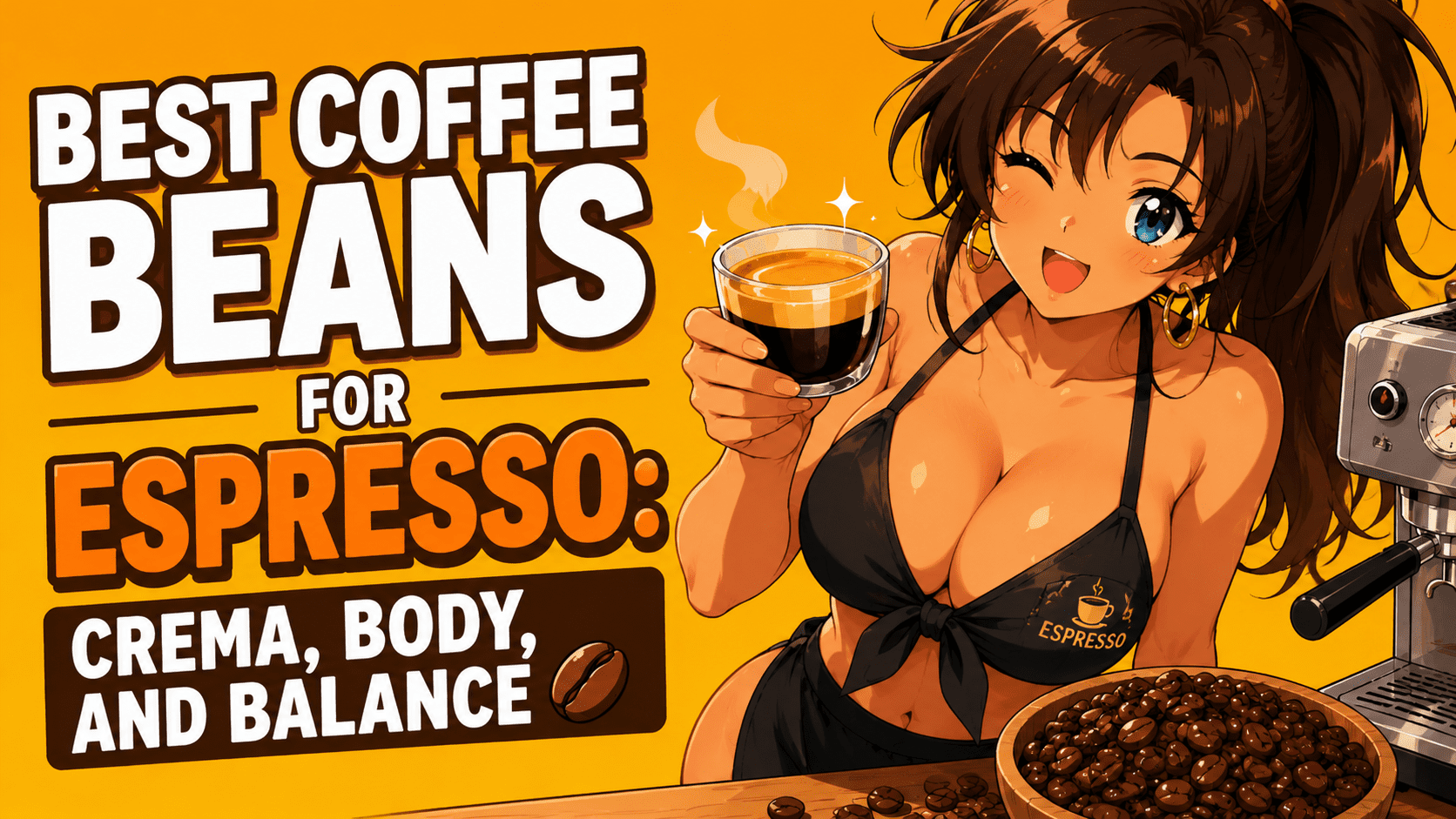 Best Coffee Beans for Espresso: Crema, Body, and Balance
