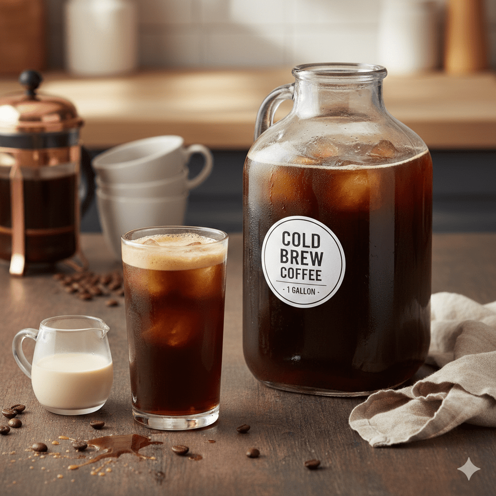 Gallon Cold Brew Concentrate (1:8 Ratio)