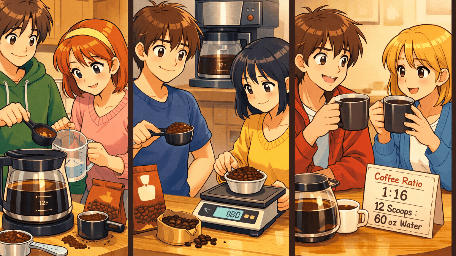 How Many Scoops of Coffee for 12 Cups? (The Golden Ratio)