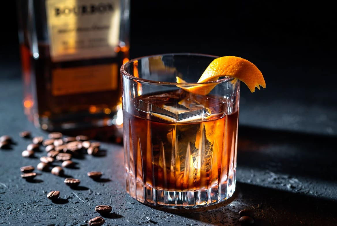 Coffee Old Fashioned cocktail