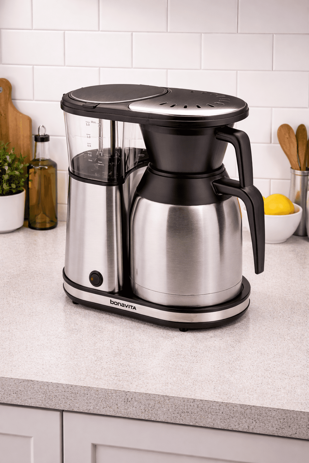 Bonavita BV1901TS 8-Cup One-Touch Coffee Maker with Stainless Thermal Carafe
