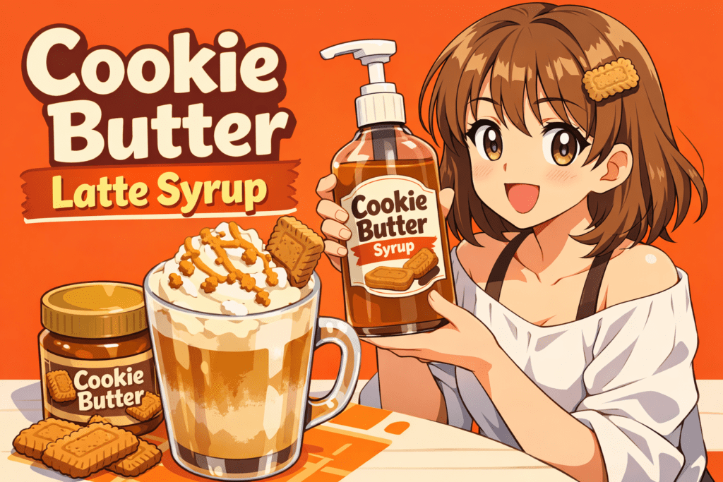 Cookie Butter Latte Syrup