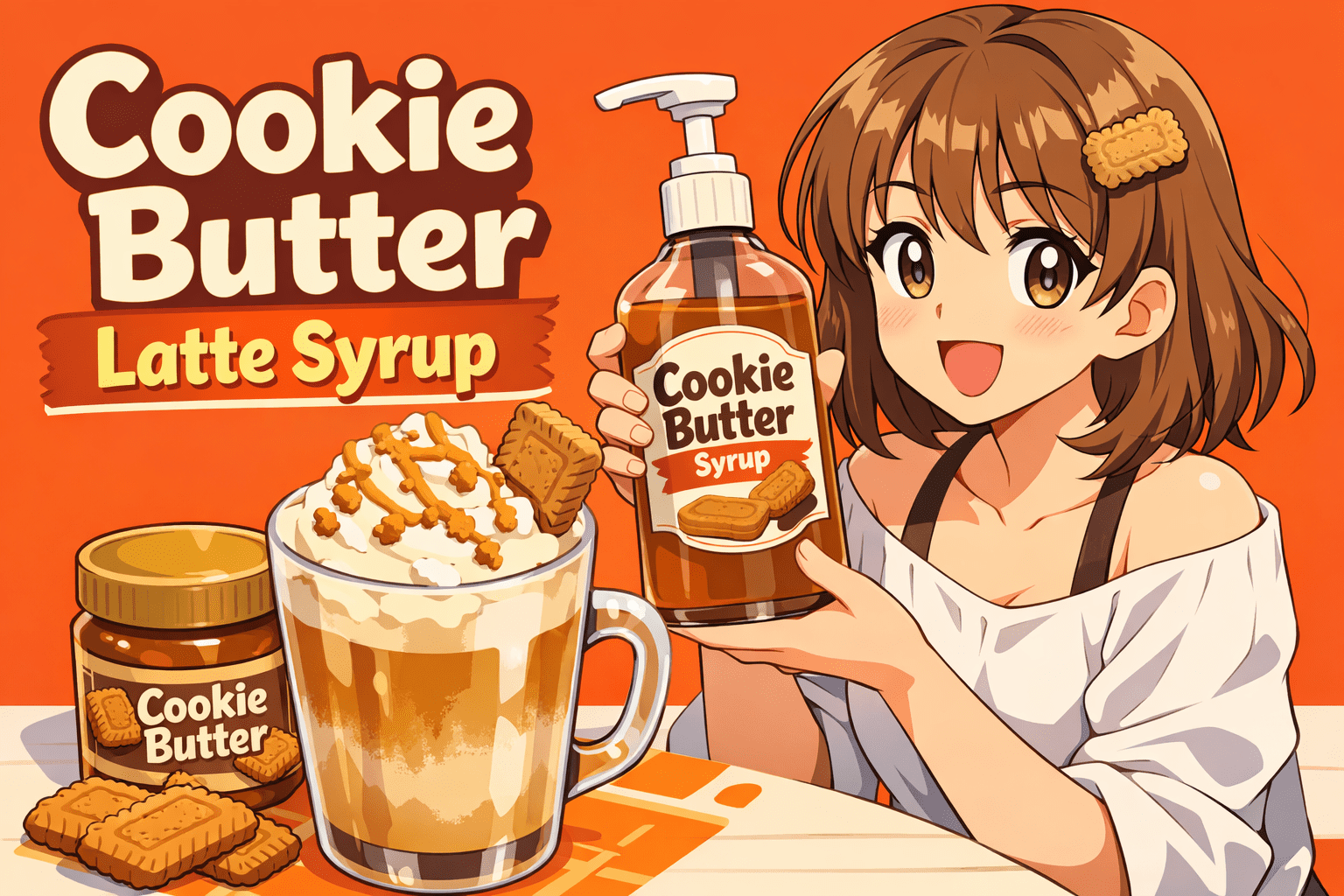 Cookie Butter Latte Syrup