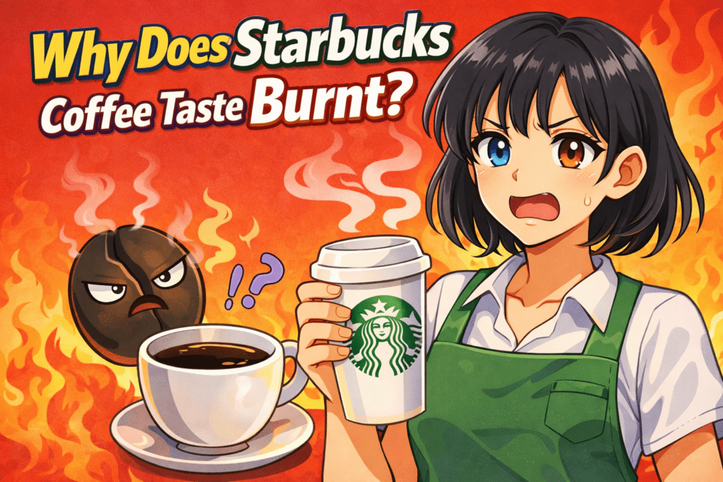 Why Does Starbucks Coffee Taste Burnt? The Real Reason