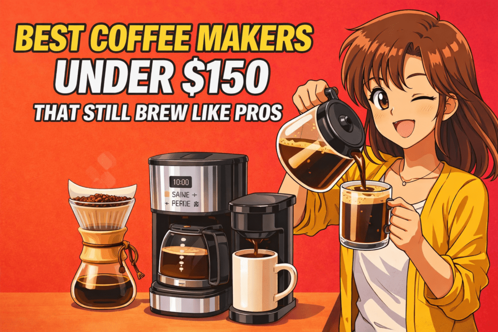 Best Coffee Makers Under $150 That Still Brew Like Pros