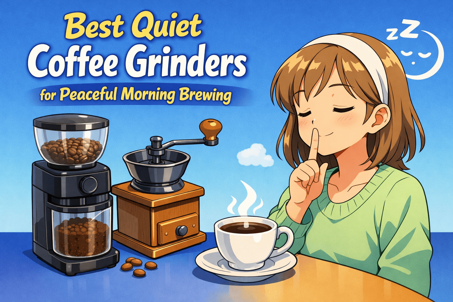 Best Quiet Coffee Grinders For Peaceful Morning Brewing